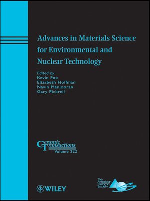 cover image of Advances in Materials Science for Environmental and Nuclear Technology